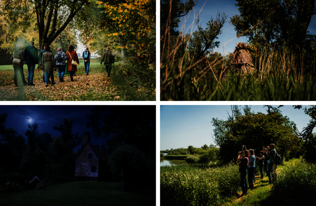 Collagefoto van de activiteiten dit weekend