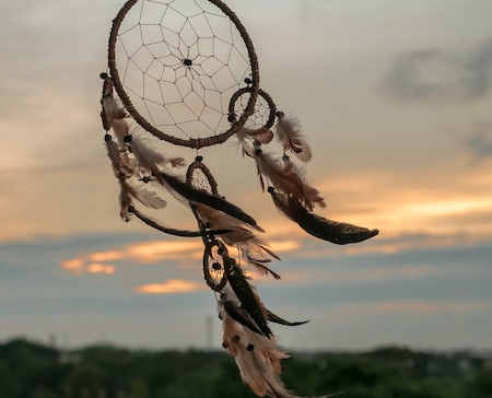 Een voorbeeld van een dromenvanger